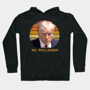 Trump's mug shot Hoodie